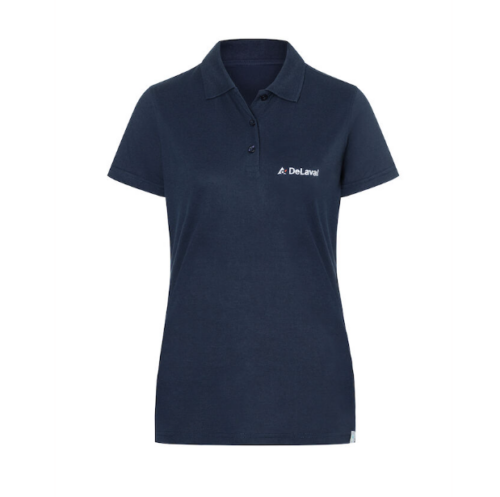 Damen Poloshirt Navy Blau